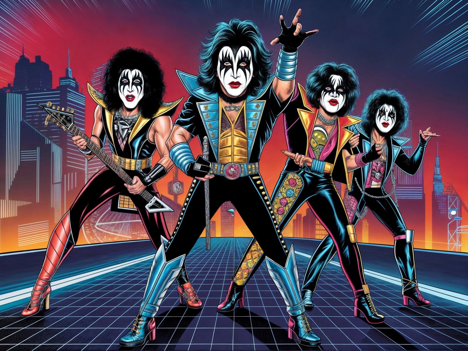 KISS - I was made for loving you