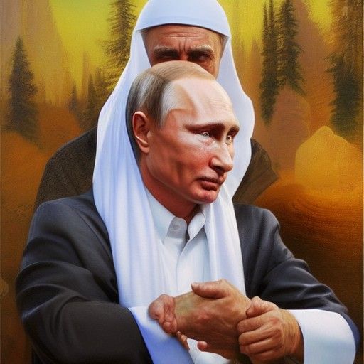 Putin gets Muslim