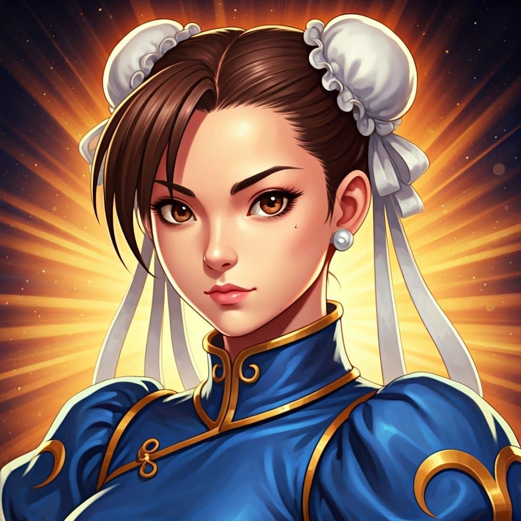 Chun-Li  by @Moon Rabbit