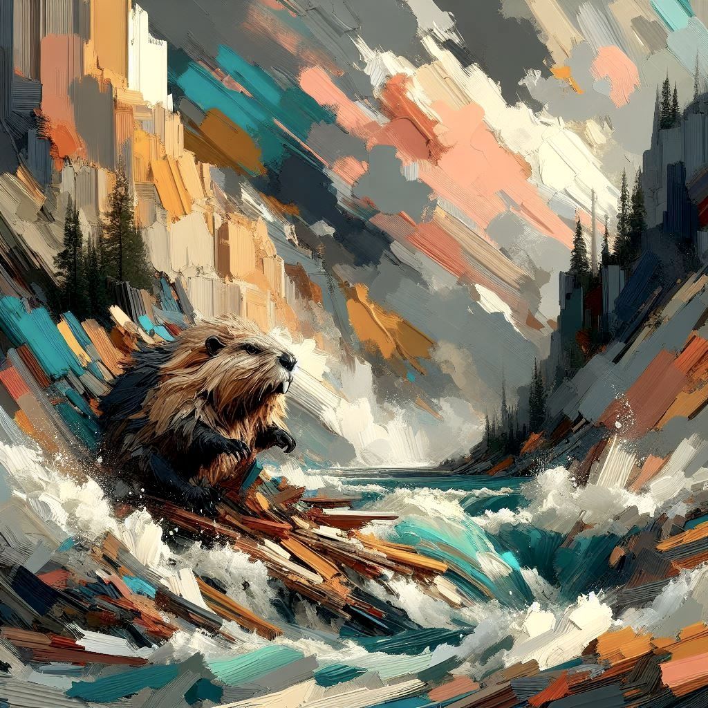 The brave beaver