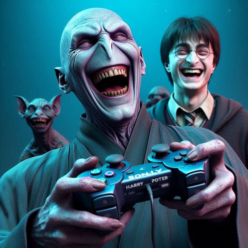 וולדמורט מגלה תחביבים חדשים עם הארי