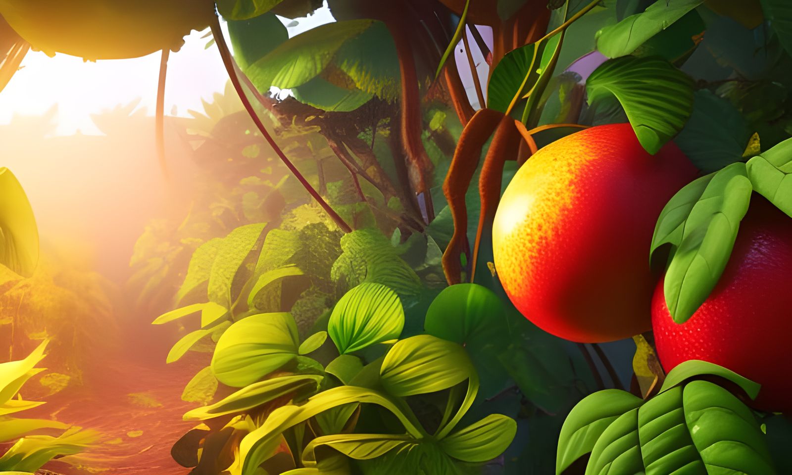 Fruit Jungle 2 AI Generated Artwork NightCafe Creator