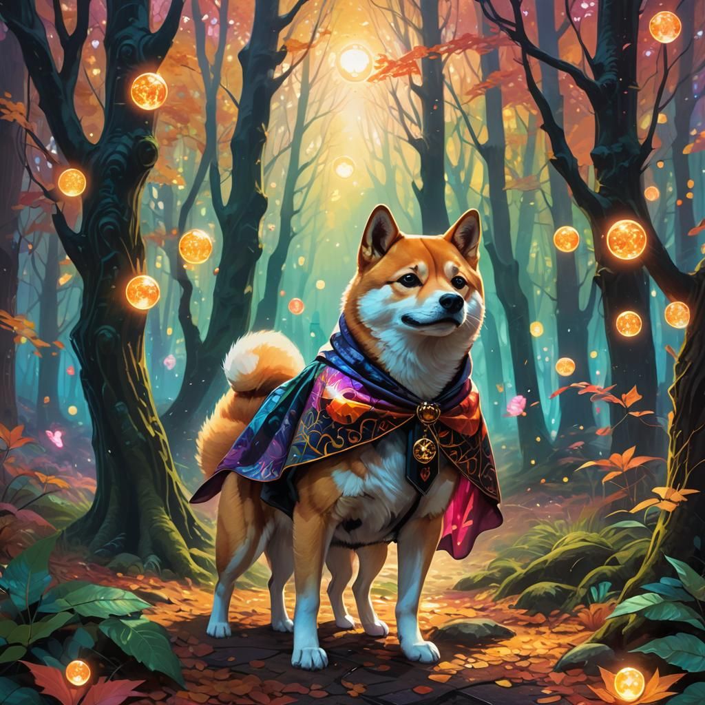 Shiba Inu 柴犬 - AI Generated Artwork - NightCafe Creator