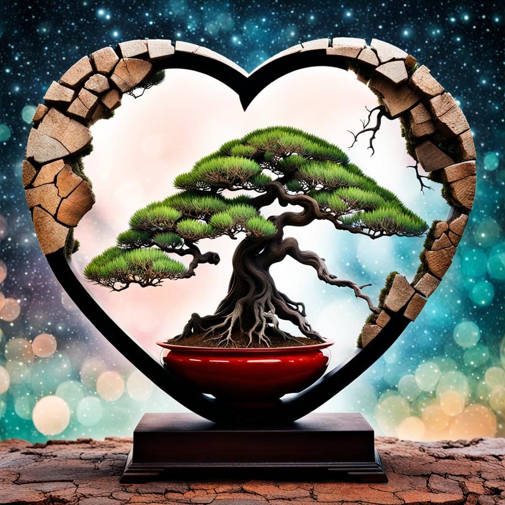 Bonsai Love AI Generated Artwork NightCafe Creator