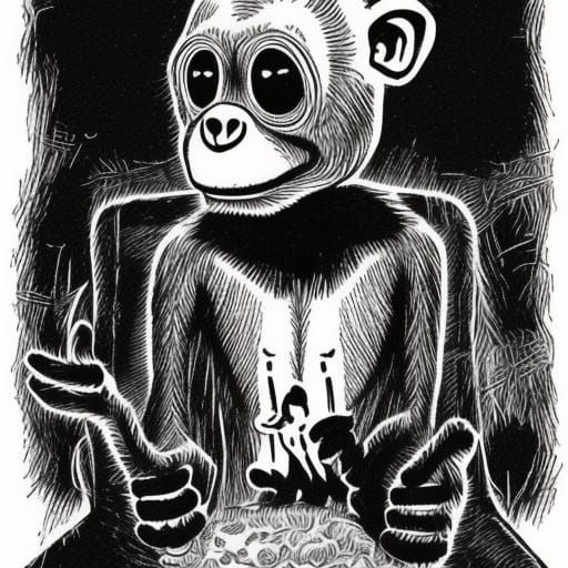 Cute monkey