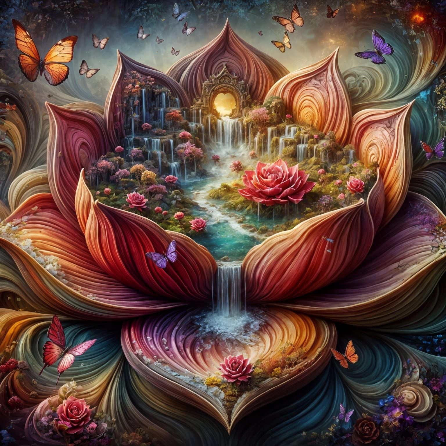 Lotus Flower Challenge   by @Emily