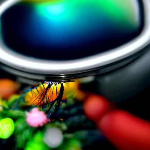 Macro Photography with Fisheye Lens and Long Exposure