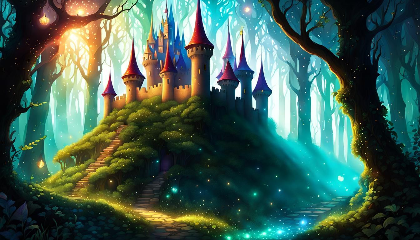 elf castle - AI Generated Artwork - NightCafe Creator