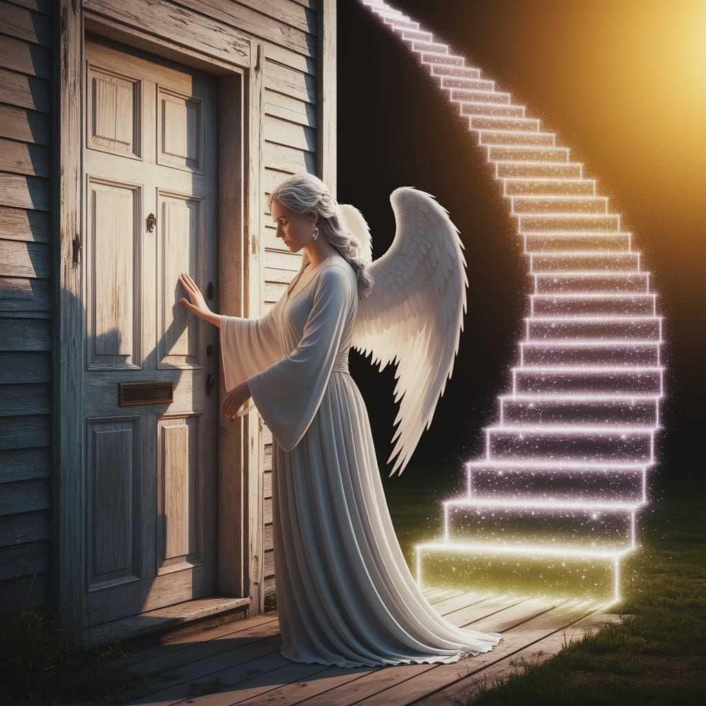 Angel of death knocking on my door.  by @Simon C