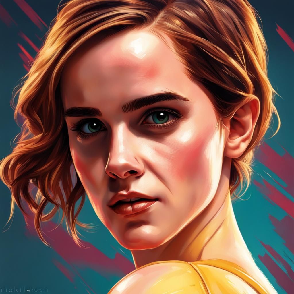 Emma-watson - AI Generated Artwork - NightCafe Creator