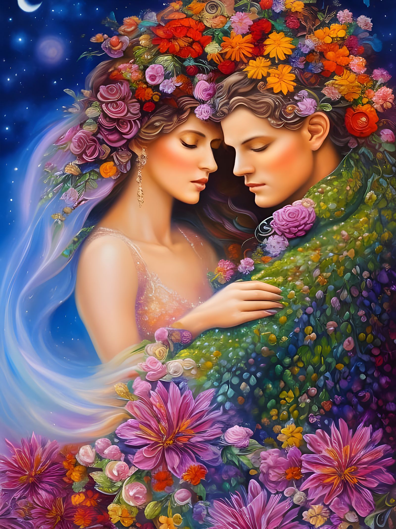 Embraced By The Universe Ai Generated Artwork Nightcafe Creator