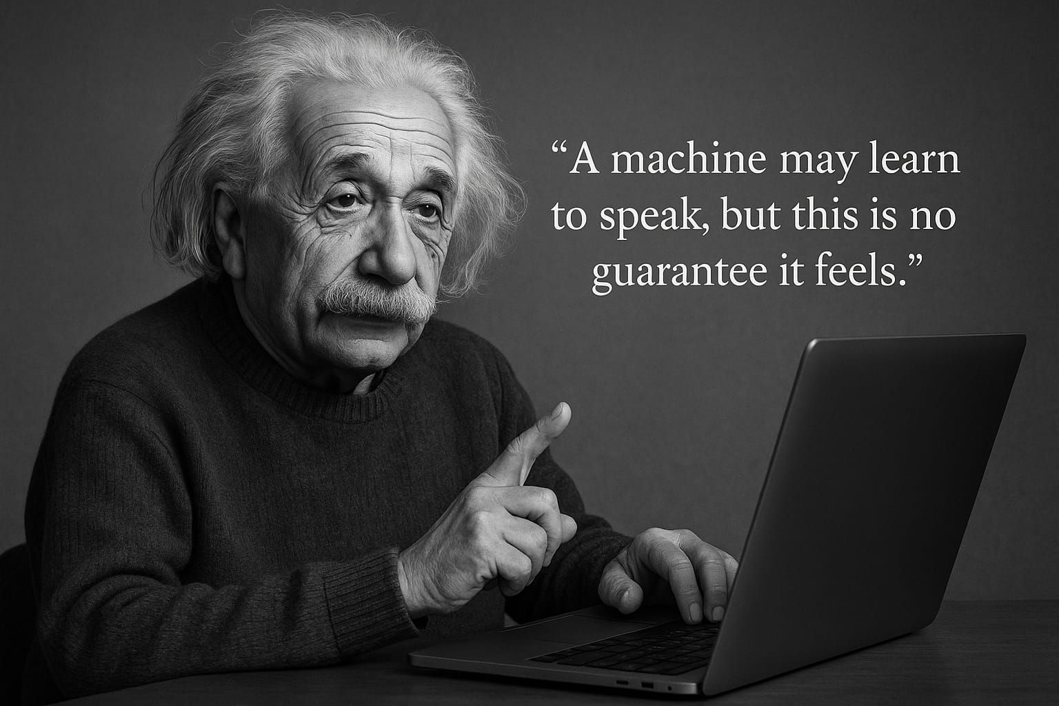 Fictional Einstein quote