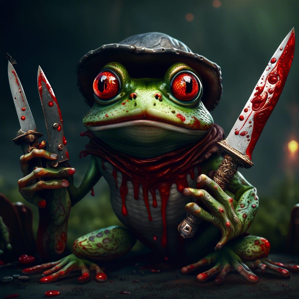 Frog Man Warrior