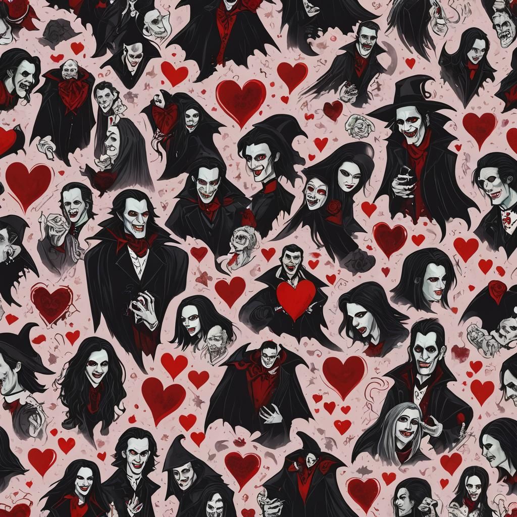 Vampires valentine's day