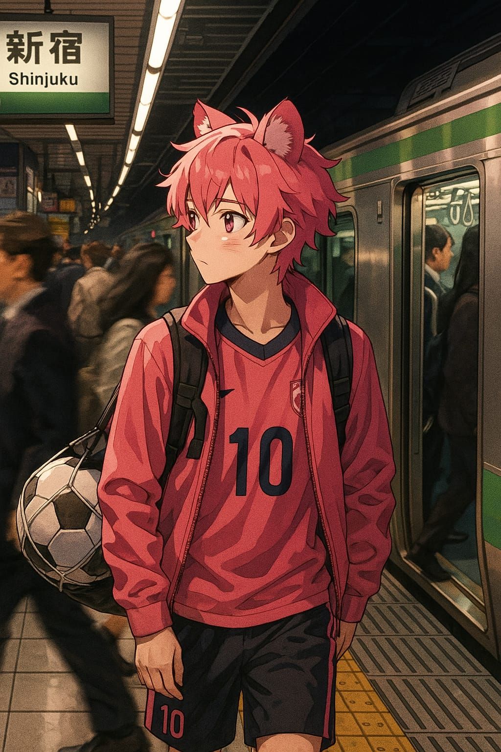 after the soccer match