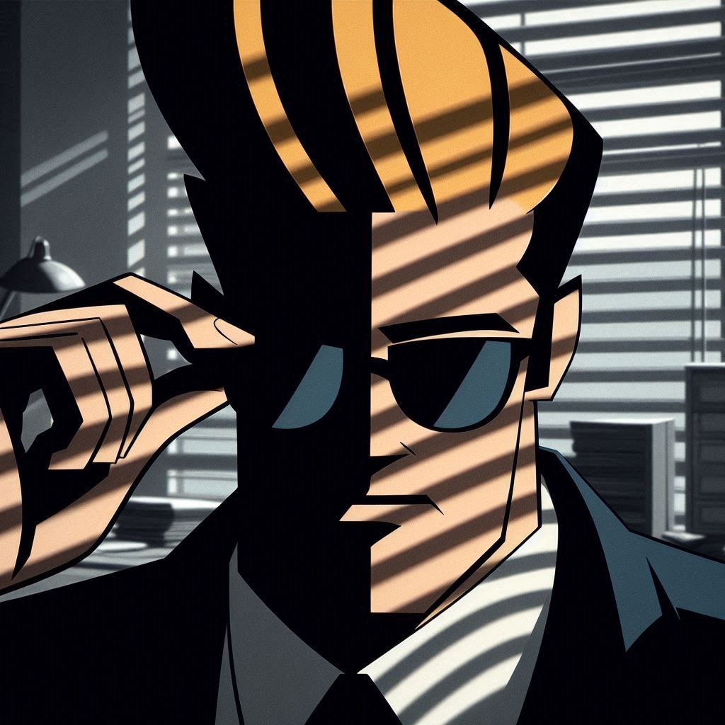 Detective Johnny Bravo on the case