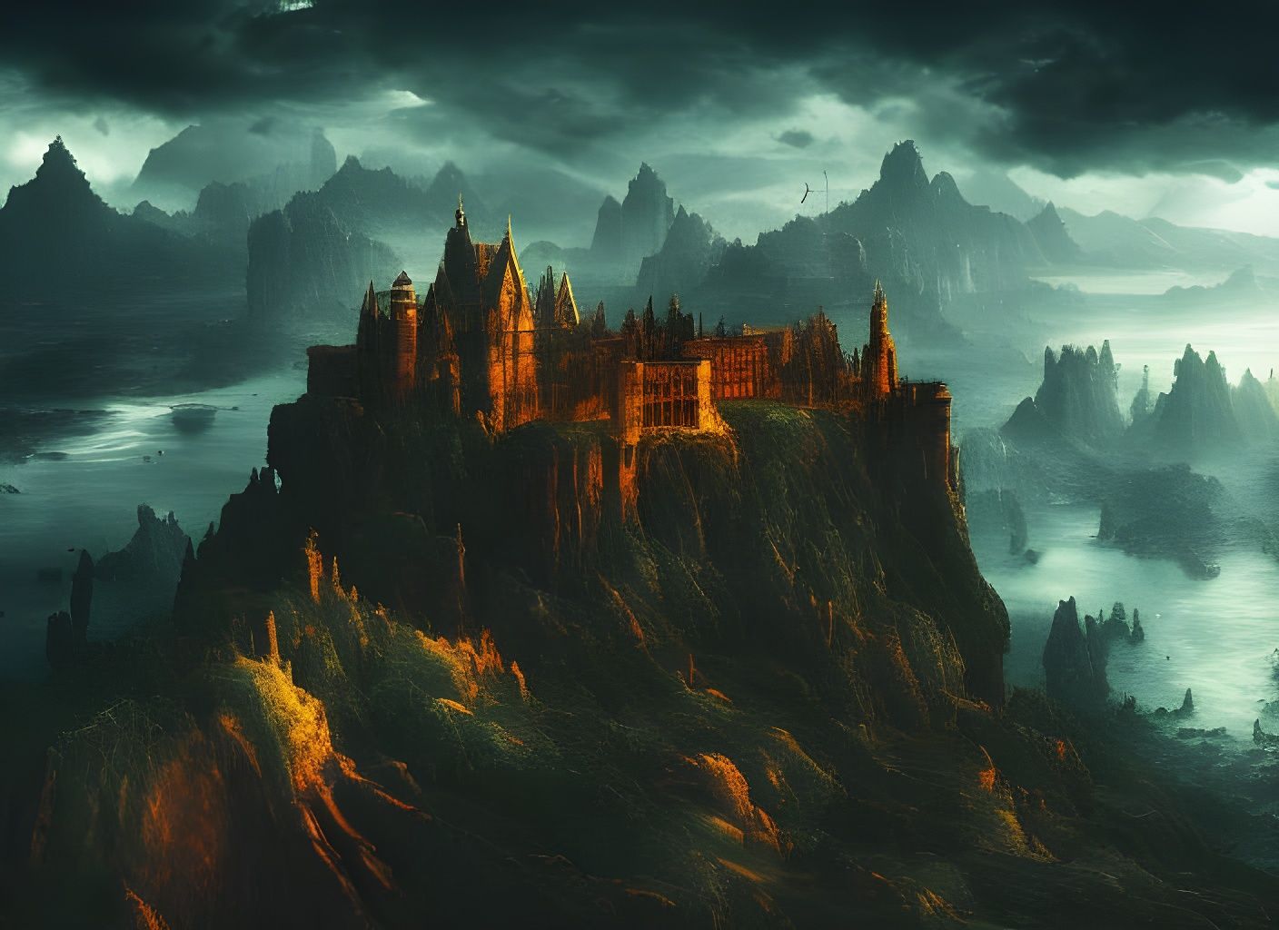 castle - AI Generated Artwork - NightCafe Creator