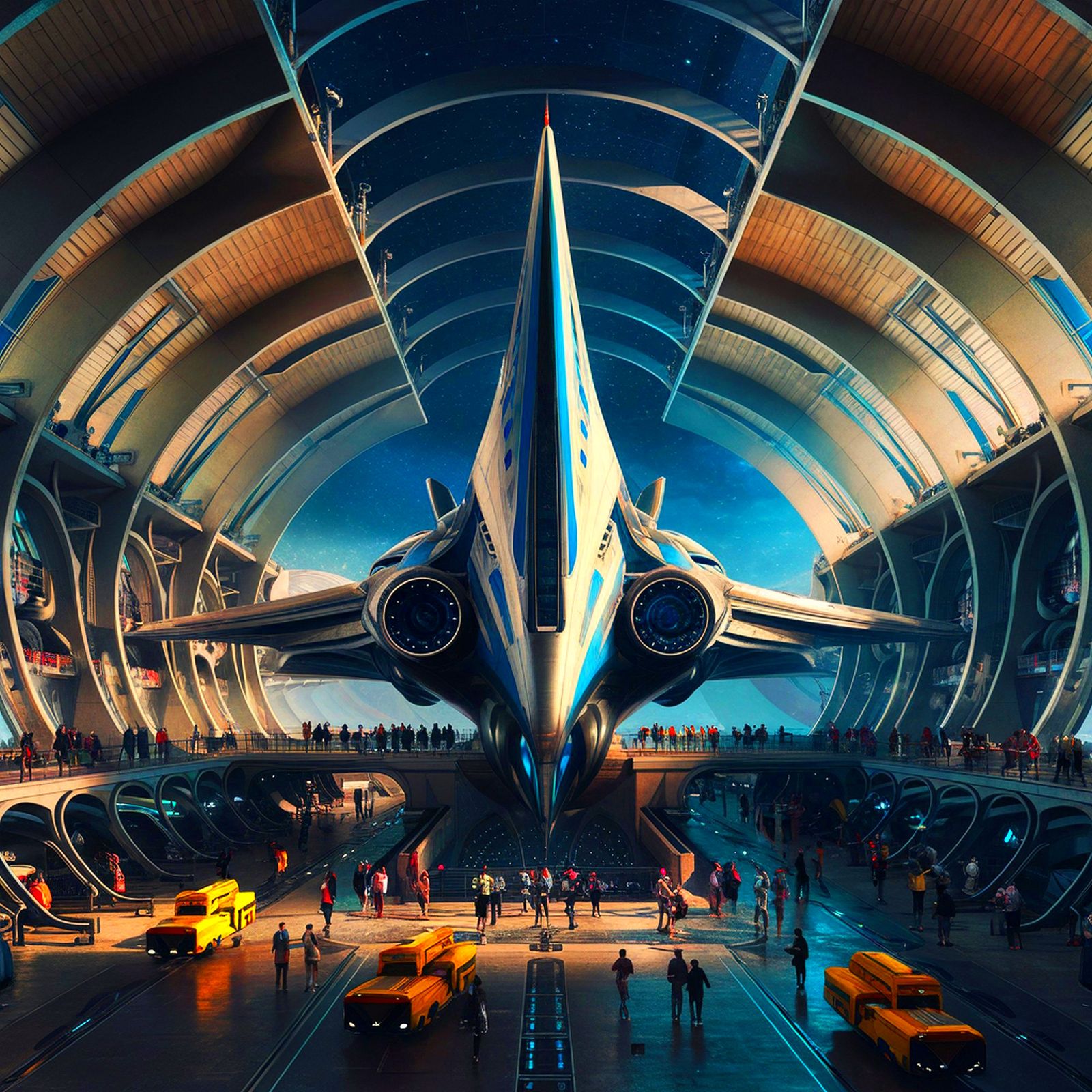 THIS IS THE BOARDING DOCK FOR THE NEXT FLIGHT TO MARS.