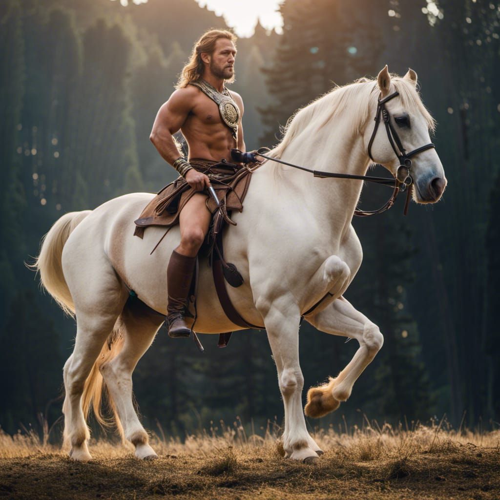 RAW photo, Chiron_the_Sagittarius_centaur, (human_from_head-...
