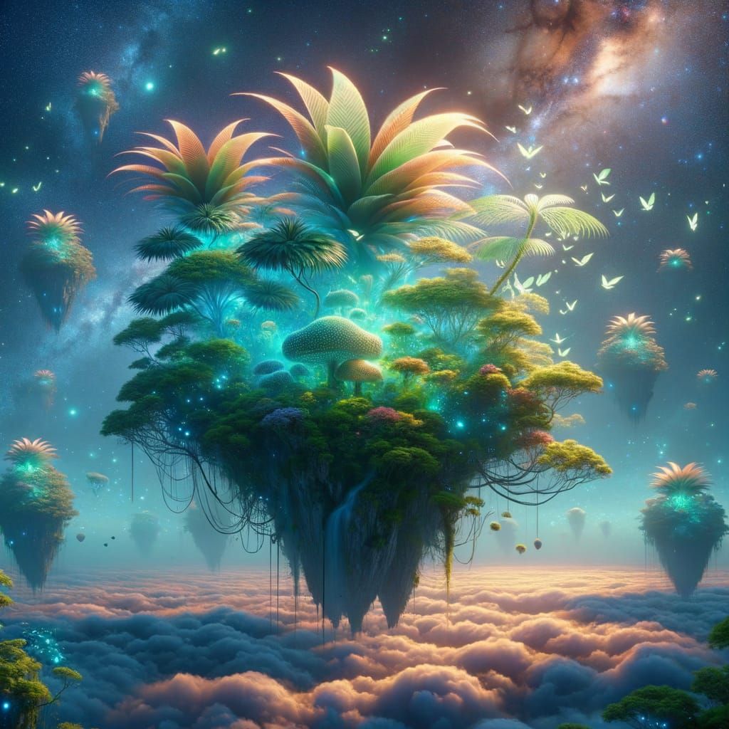 The magical islands of Eden  by @Pickled Jim