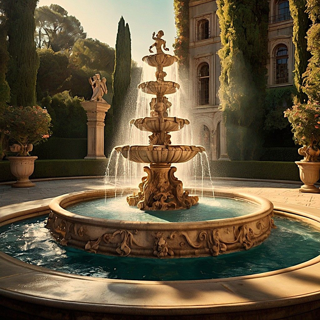 BAROQUE FOUNTAIN.