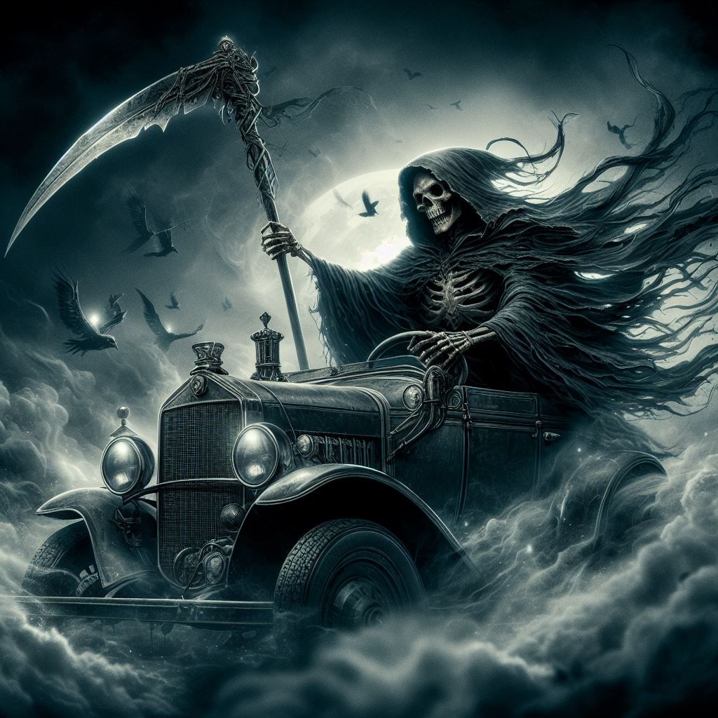 Death upgraded his ride