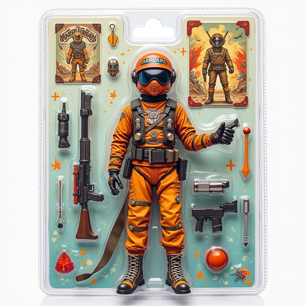 Figurine vendue avec accessoires et cartes à collectionner  by @Ginger 