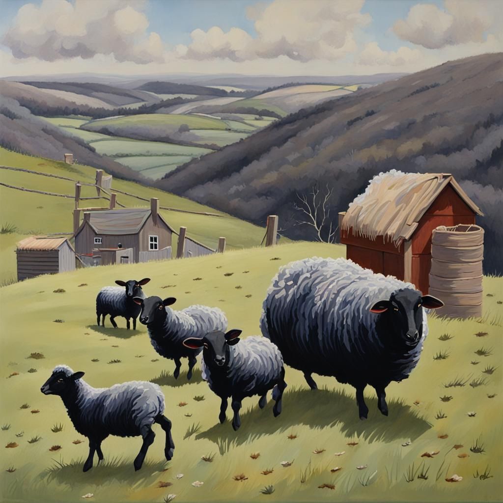 Baa, baa, black sheep