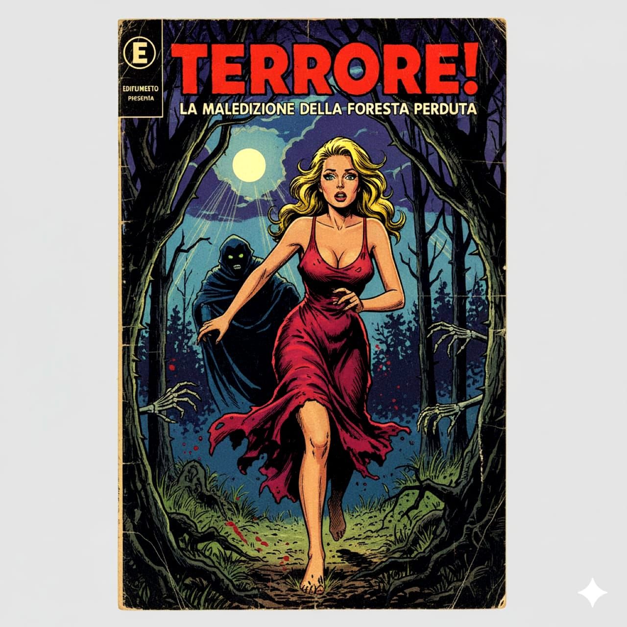 Barbara Bouchet as Fumetto Heroine #2