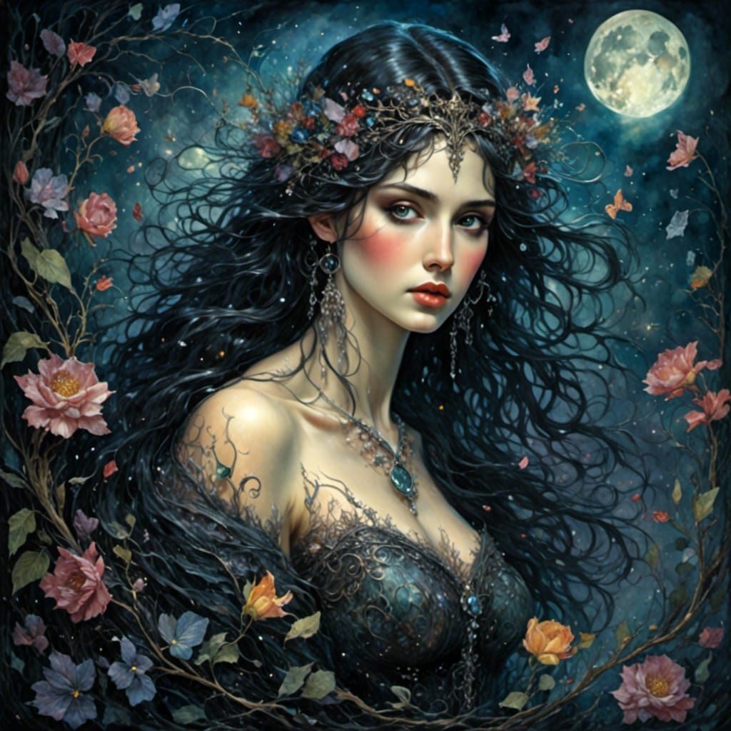  <lora:Charming:1.0> Dark Romance