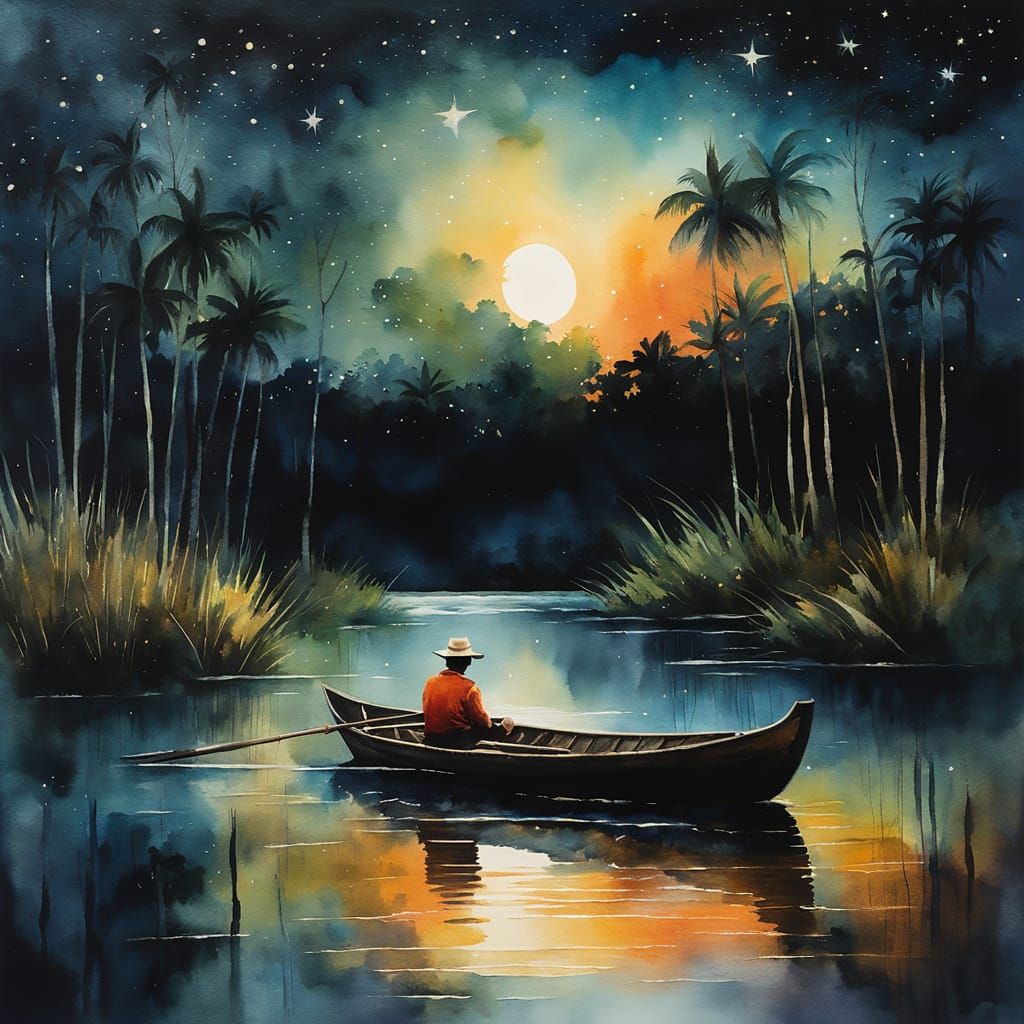 Serenity under the moonlight 🌙  by @Revenant_