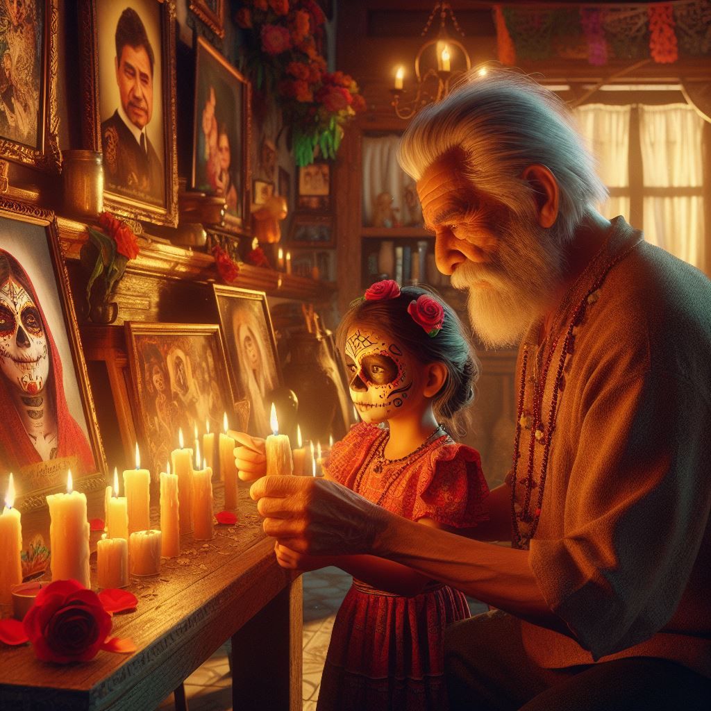 LIGHT A CANDLE ON DIA DE LOS MUERTOS