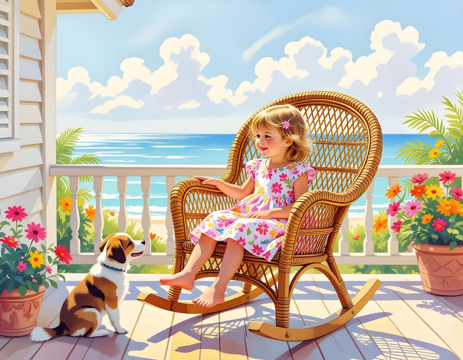 Summer Home Rocking at the Jersey Shore  by @Gary Murakami