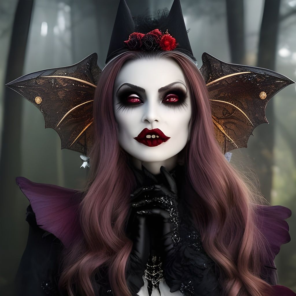 Vampire Princess Ai Generated Artwork