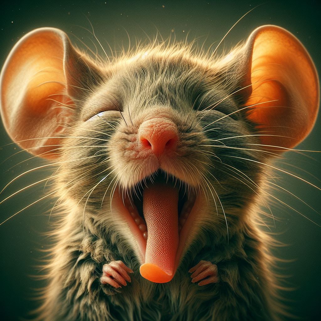 Sleepy mouse