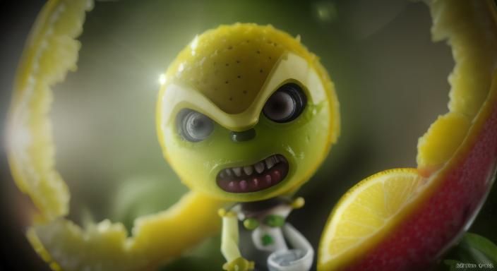🍋 Mutant Omega Mart Lemon Fruit Monster: Unveiling the Citr...