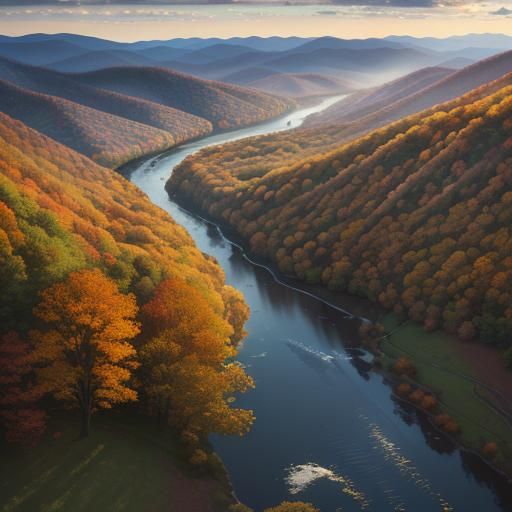 Unknown river AI Generated Artwork NightCafe Creator