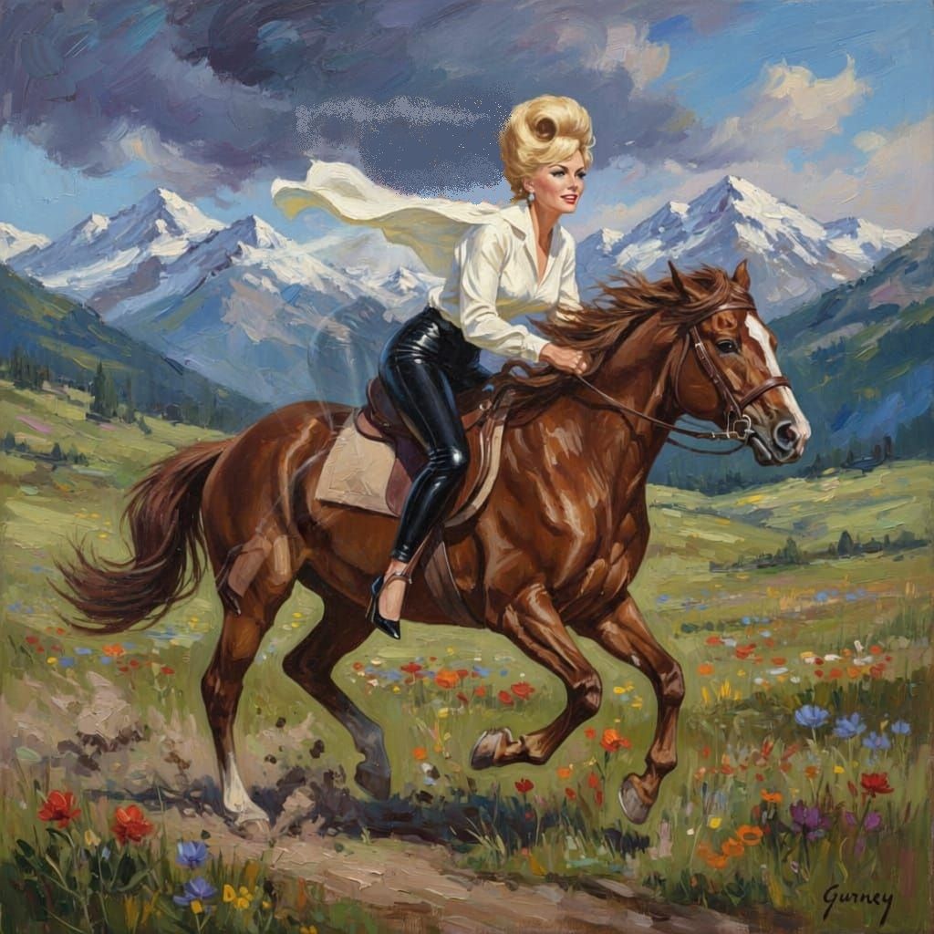 At a Very Stylish Lope