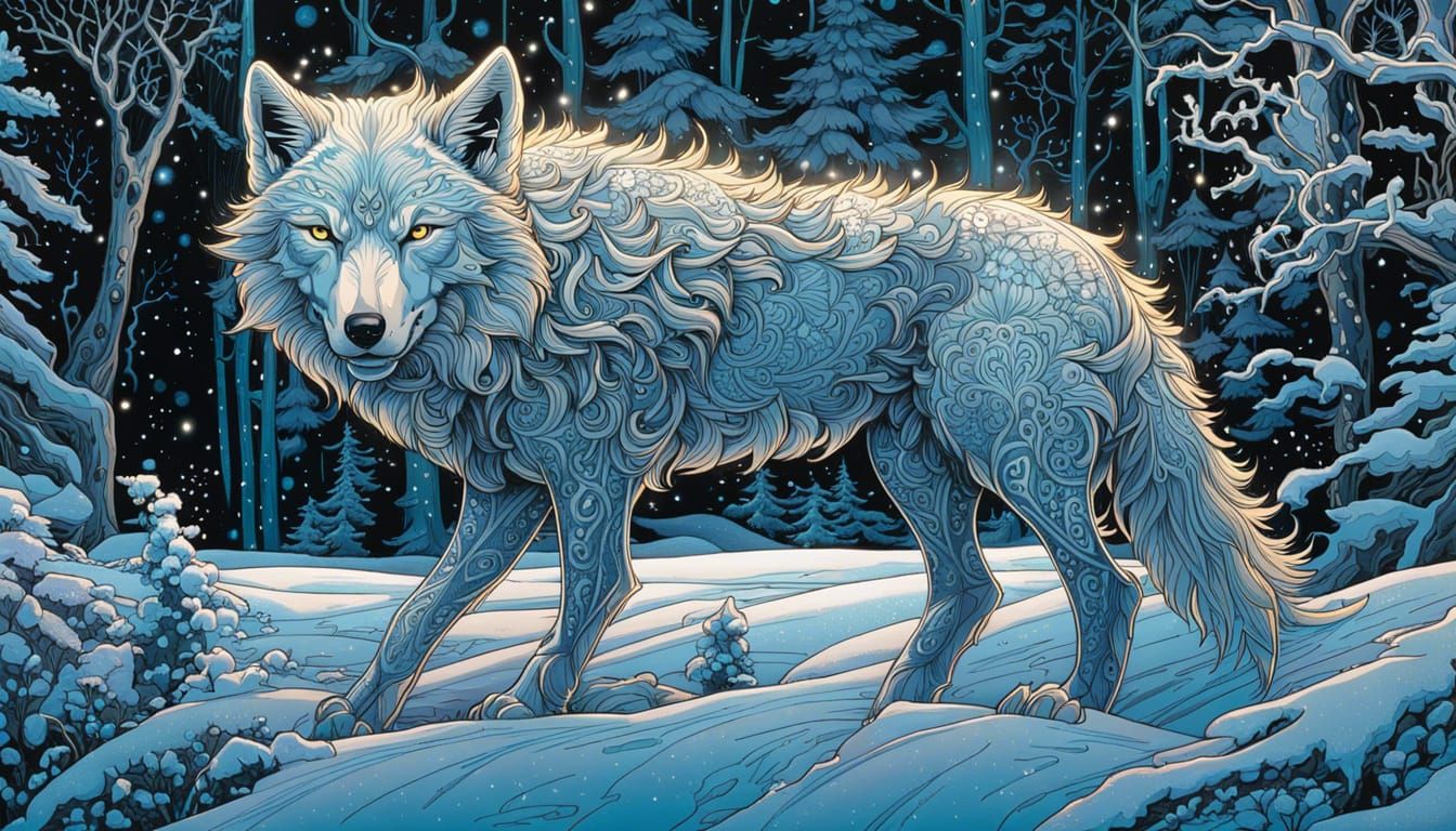 SNOW WOLF
