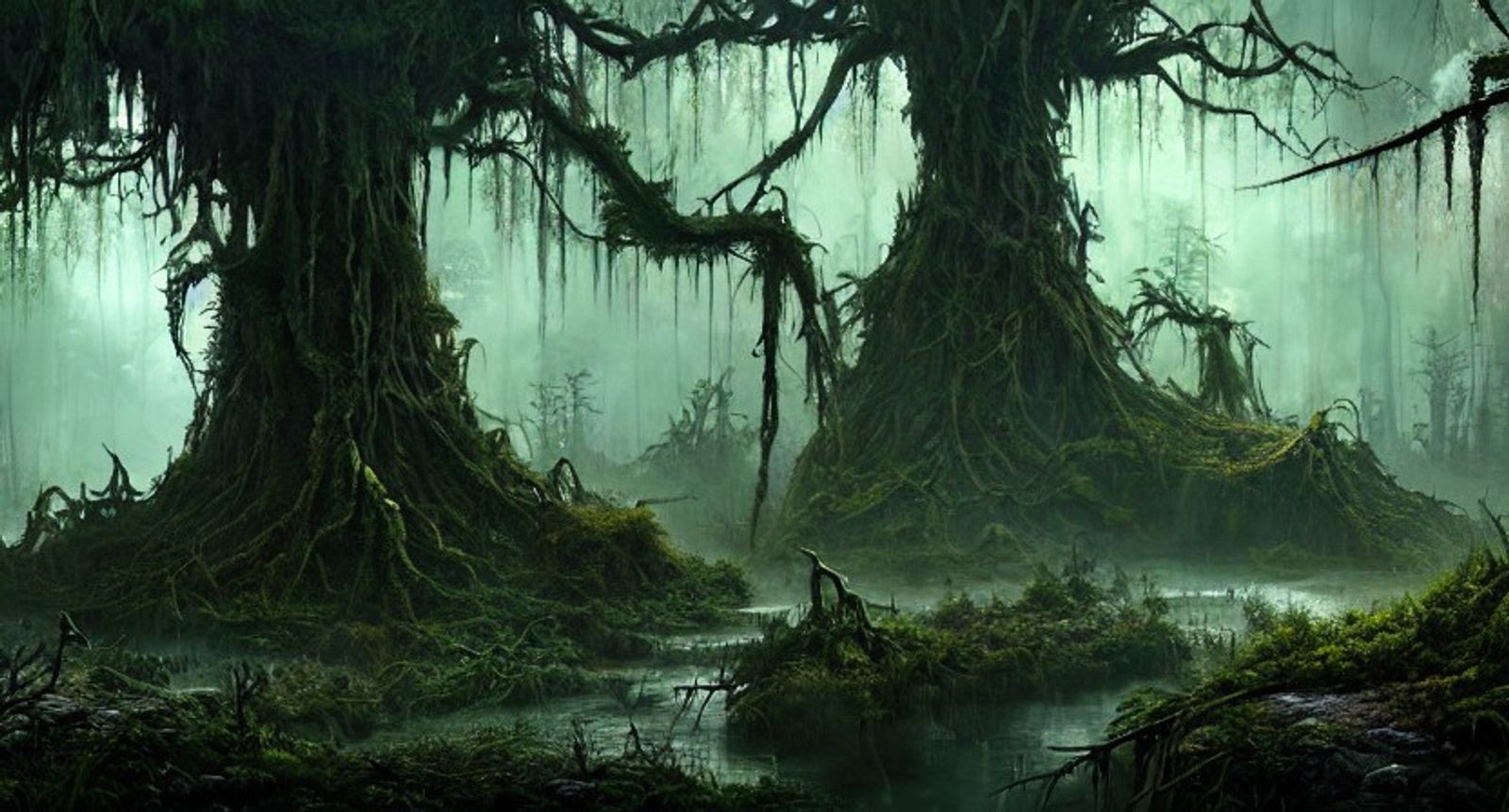 dark swamps