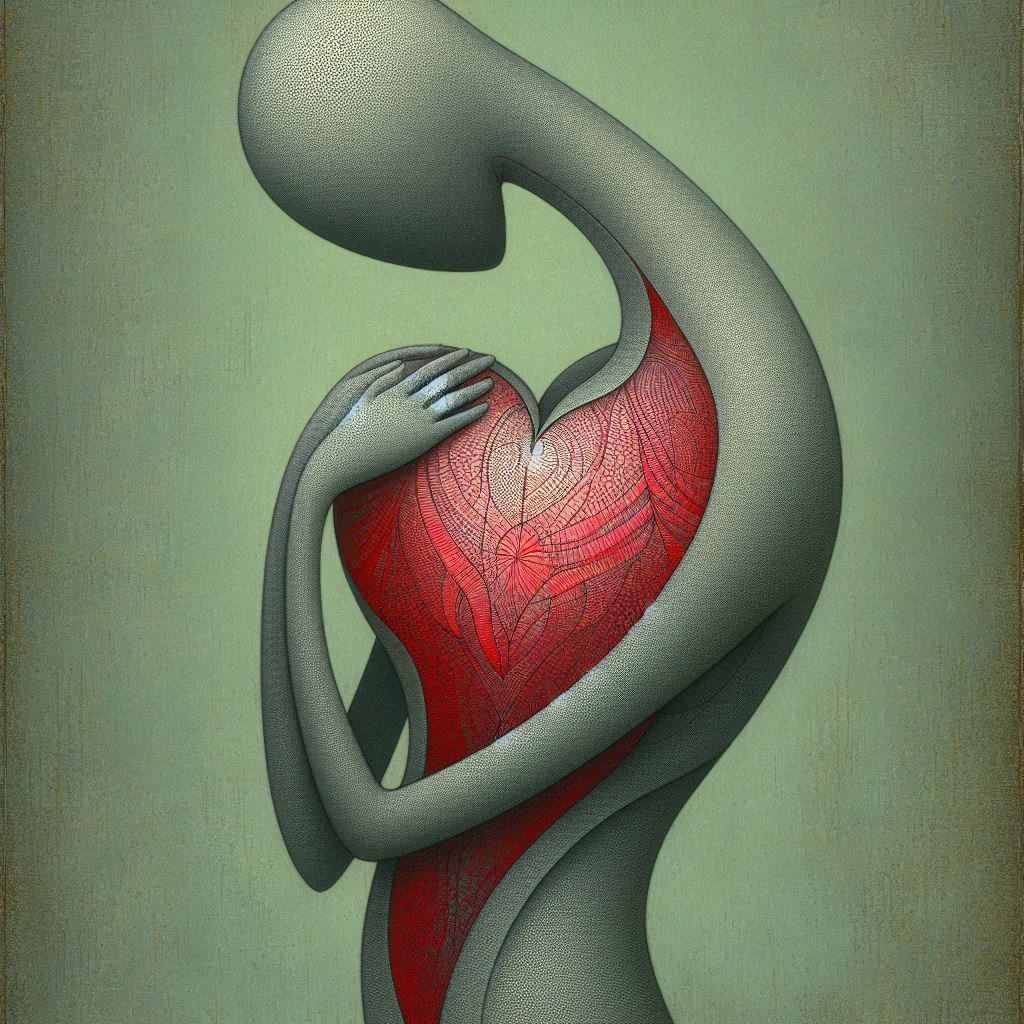 An intriguing abstract illustration