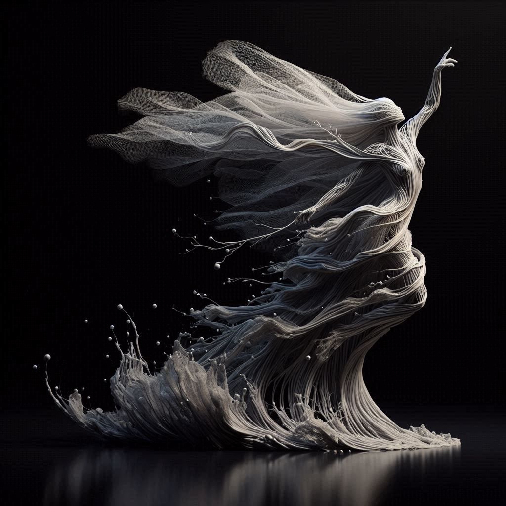 At the birth of the World.