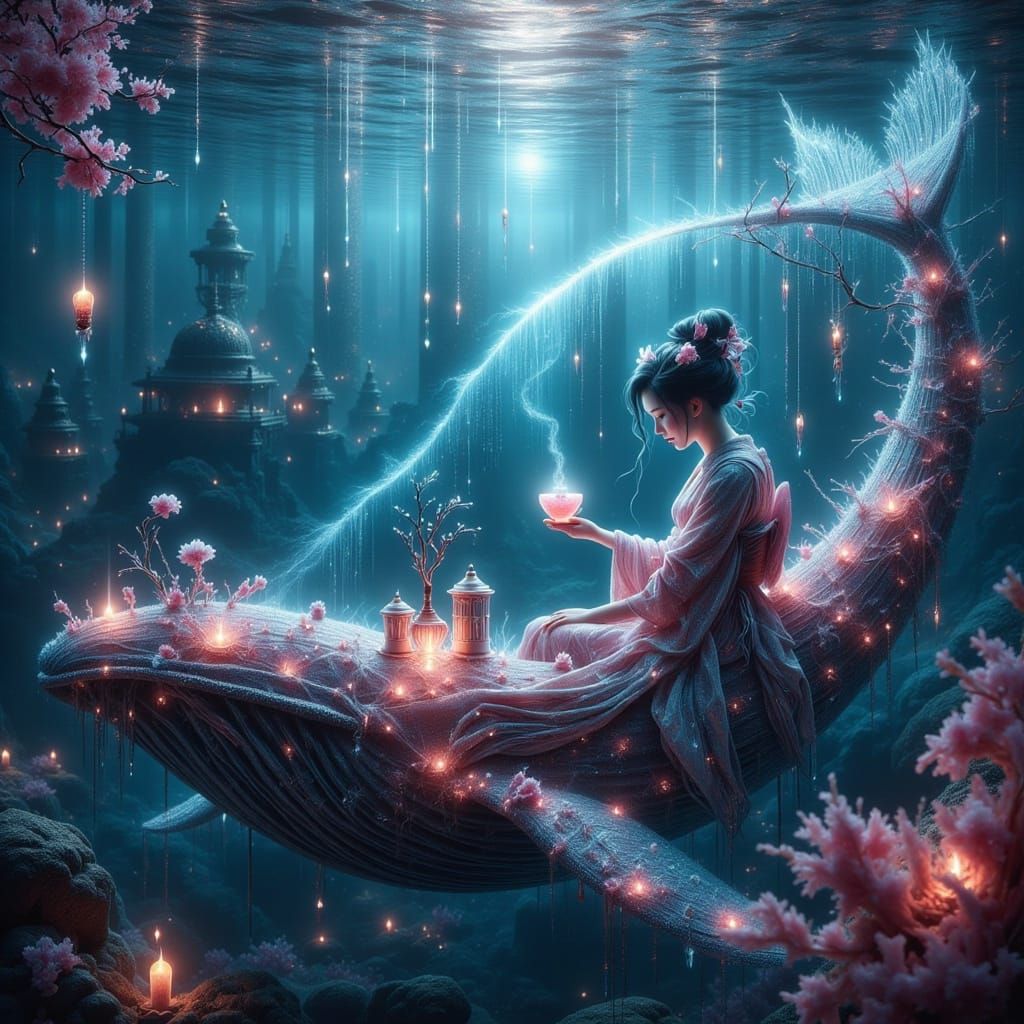 The Leviathan's Tea Ceremony  by @Celestial