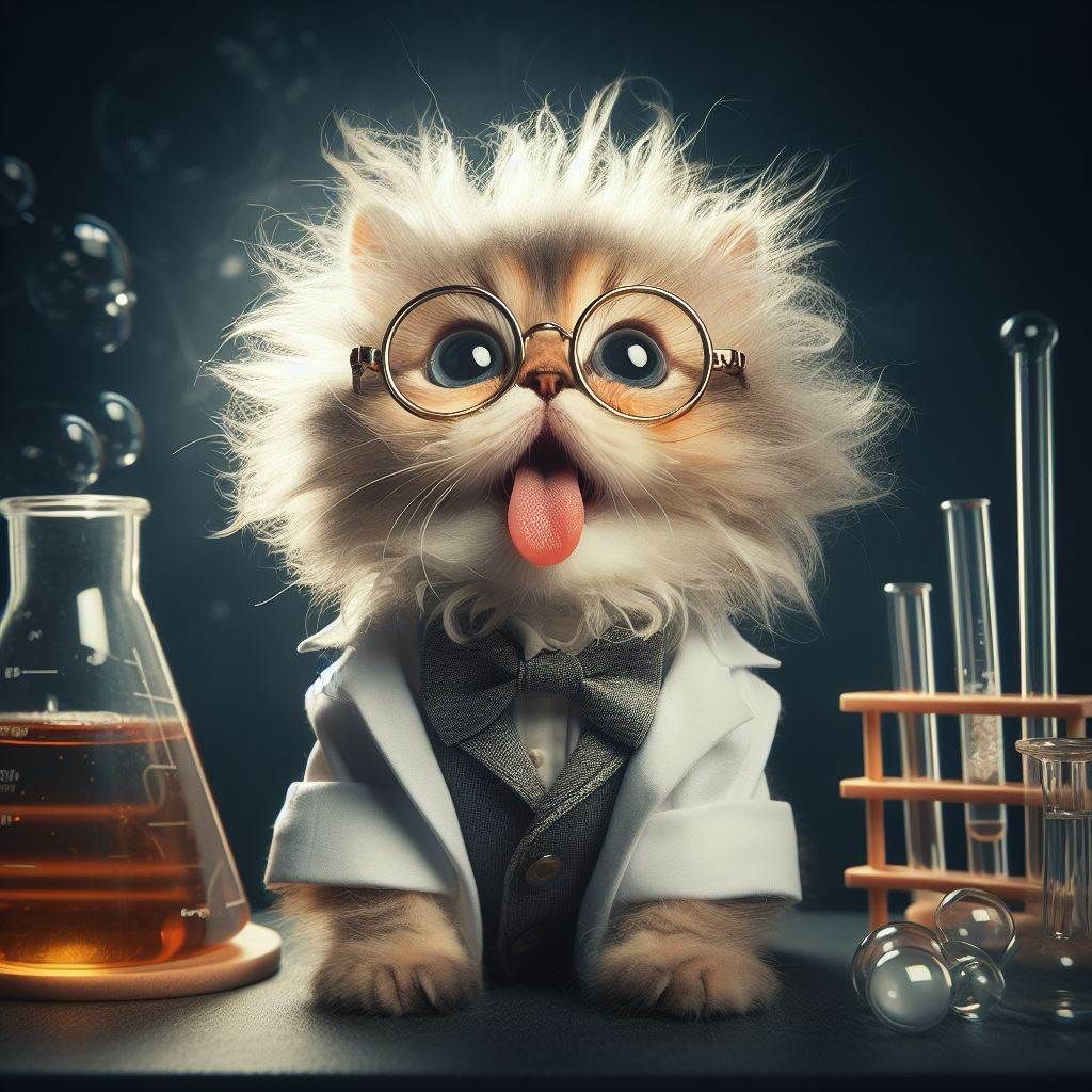 Kitten Einstein