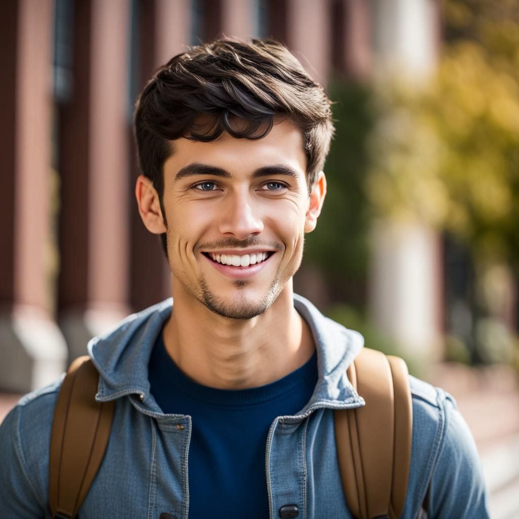 College student portrait