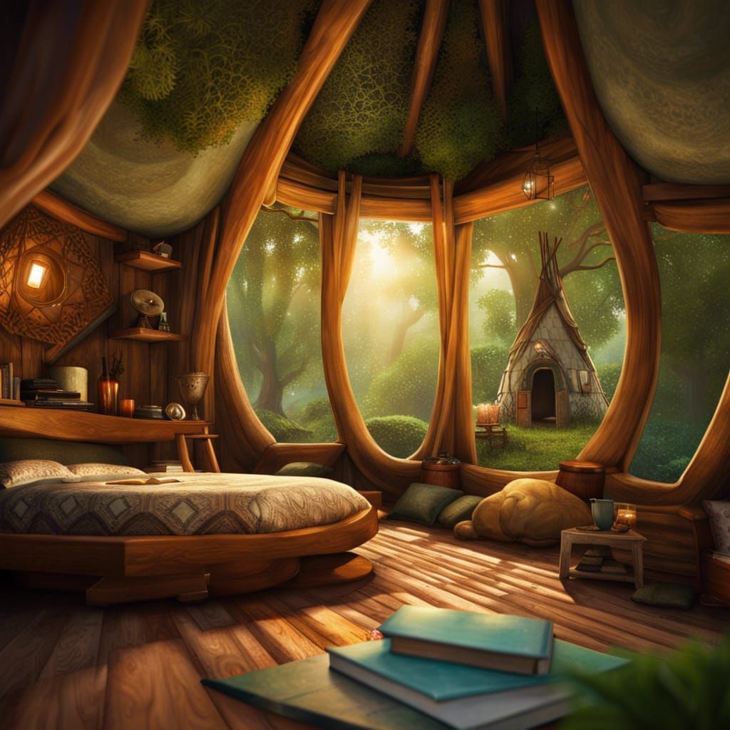 Earthy Bedroom  by @ahumanwandering