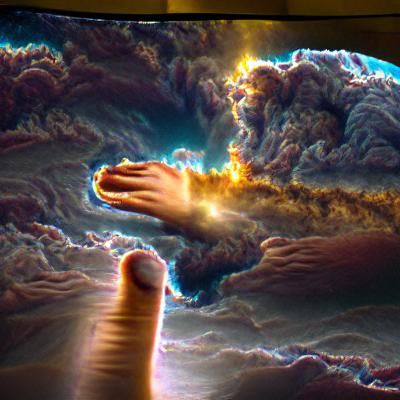 The hand of God 8k resolution beautiful