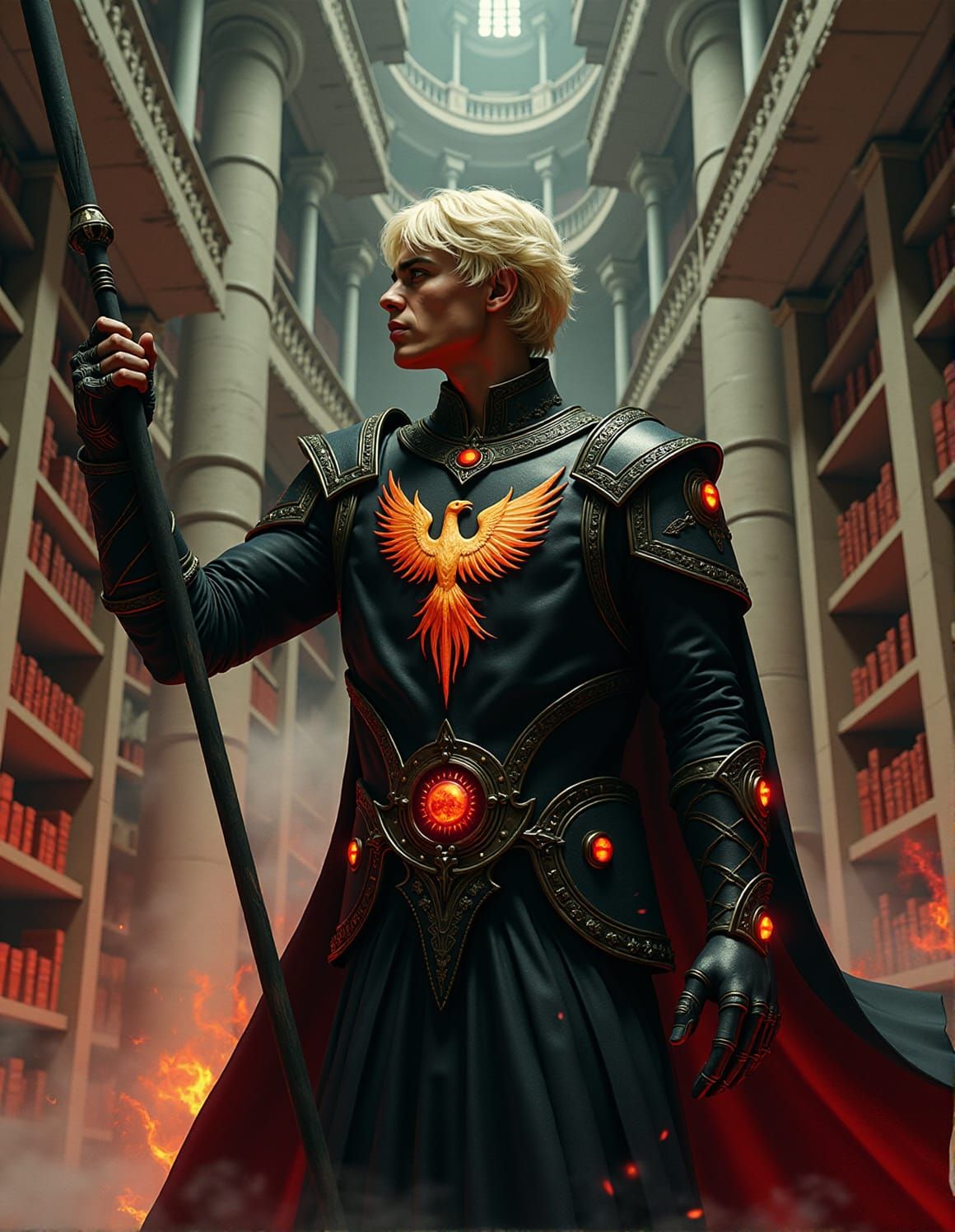 Commander of the Emperor's elite guard.