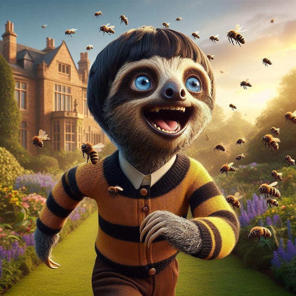 Milo Slothker as Hughsloth Apiston, in “Miss Peregrine’s Home For Peculiar Children”