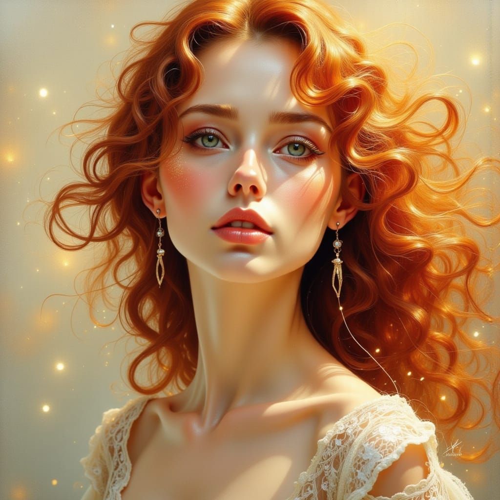 <lora:Fairy Lights:1.0> <lora:2112:1.0> woman beauty white